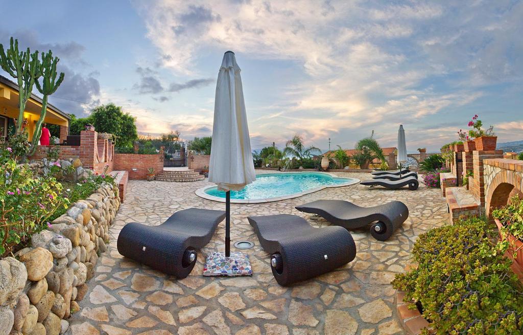 B&B La Collina Felice Pellaro ภายนอก รูปภาพ